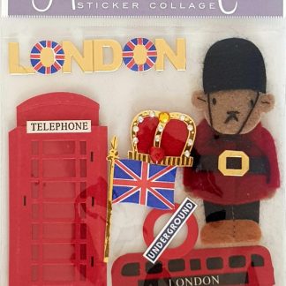 jolee,s boutique sticker collage destination london