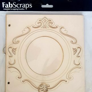 fabscraps life story chipboard album