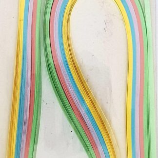kcraft quilling paper strips pastel