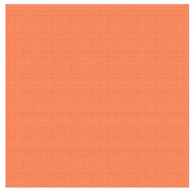 textured cardstock 12x12 carrot/persimmon (216gsm, 10 sheets)