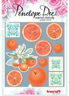 penelopee dee tangello acrylic uv oranges