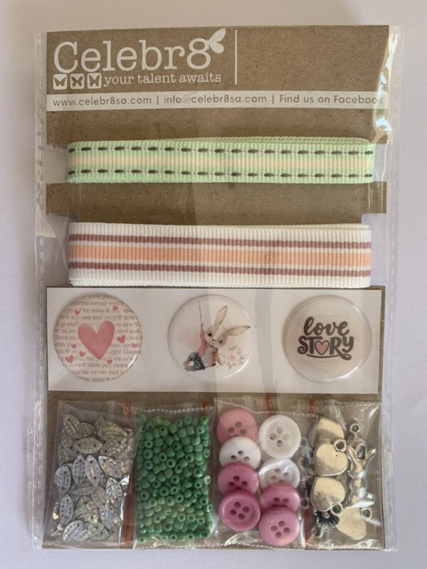 Celebr8 Love Story Embellishment Pack