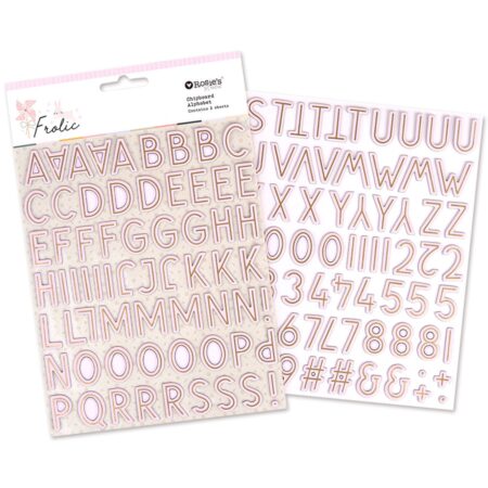 Rosie's Studio Alphabet Stickers - Frolic