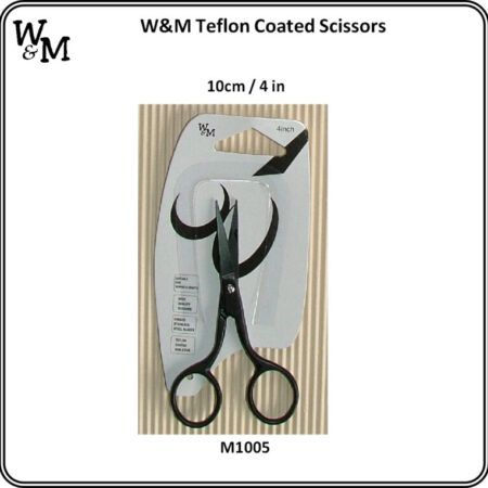 W&M TEFLON Coated Scissor 10cm/4 in