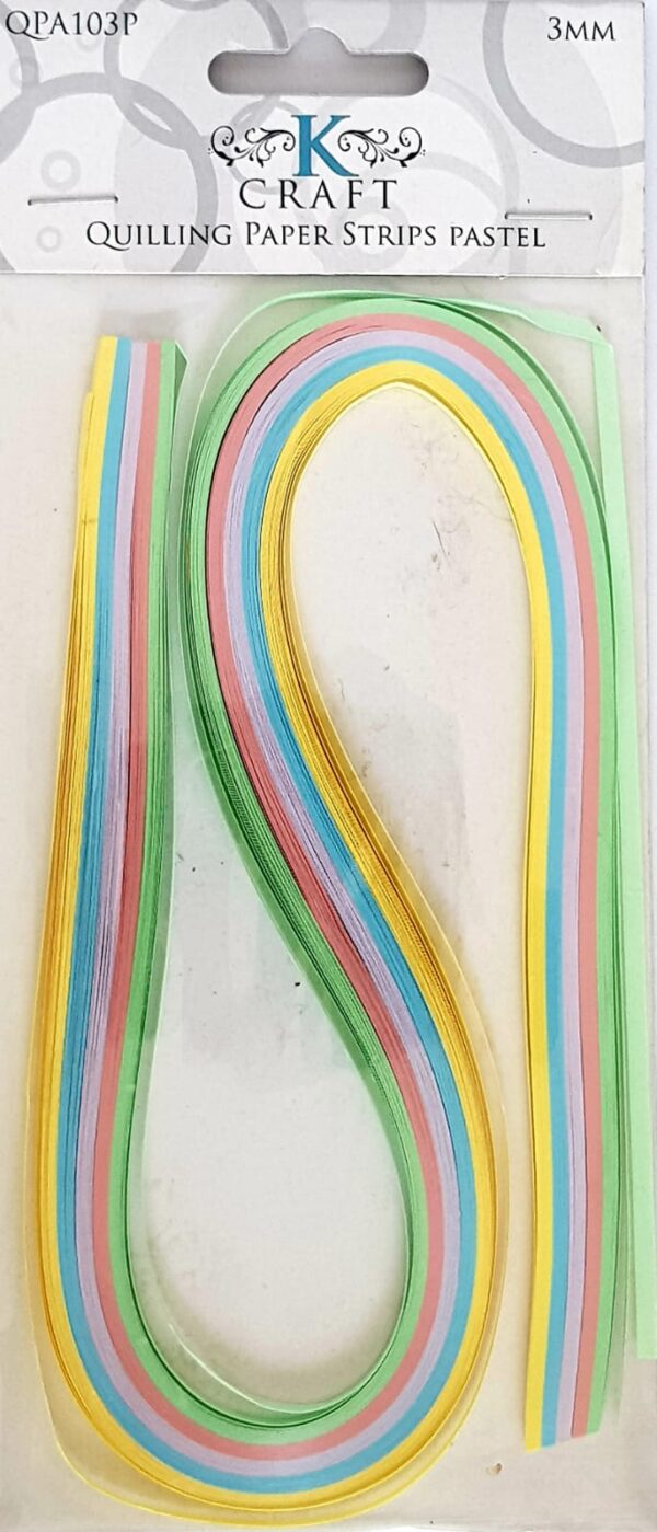 paper strips pastel