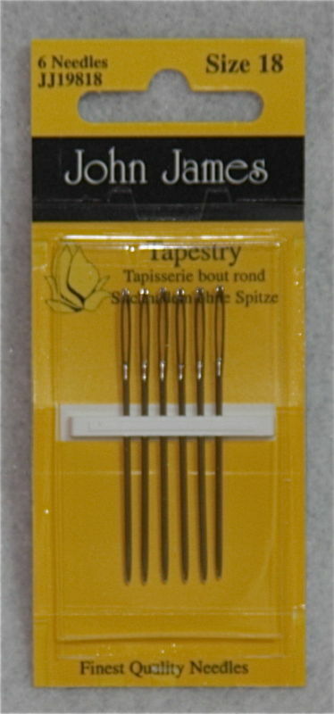 John James Embroidery Needles 18