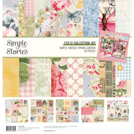 simple vintage spring garden collection kit