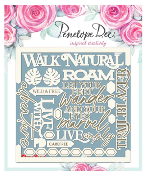 Penelope Dee - Wild & Free Word Sentiments