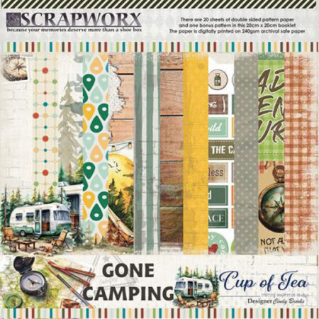 gone camping booklet 20x20