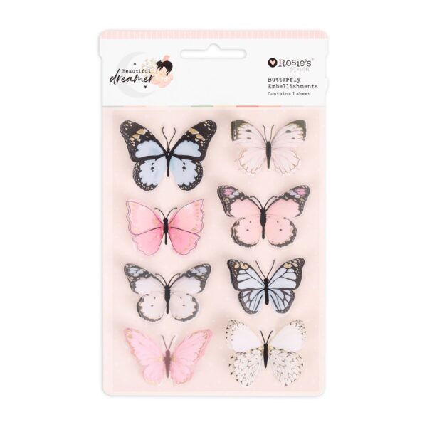 Rosie's Studio Butterflies - Beautiful Dreamer