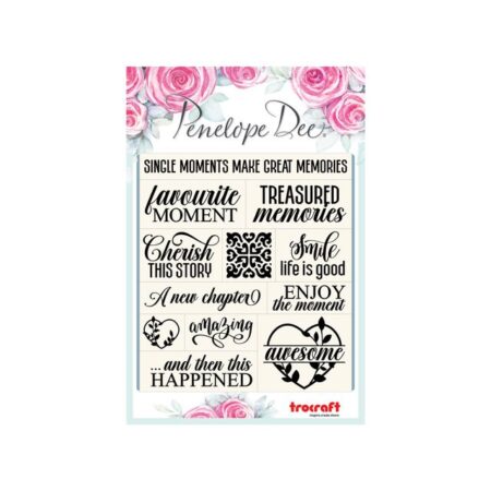 Petals and Sage Acrylic Journal Strips