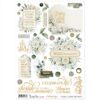 Petals and Sage Gilded Sentiment Sheet