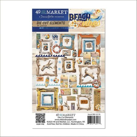 beach vibes die cut pack