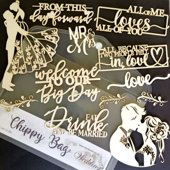 Wedding Chippy Bag