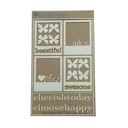 Find joy everyday - Reimagined! - Polaroid - Chipboard