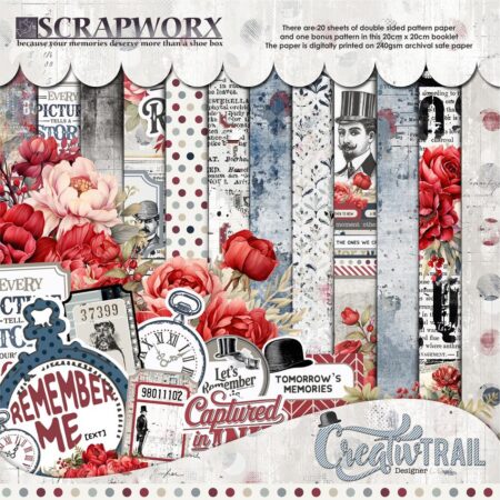 Remember Me Reimagined 20cm x 20cm Pattern Paper Pack