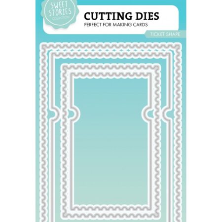 SL Cutting Die Ticket Shape Sweet Stories