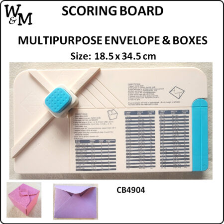 SCORING Board Multipurpose Envelope & Boxes ea