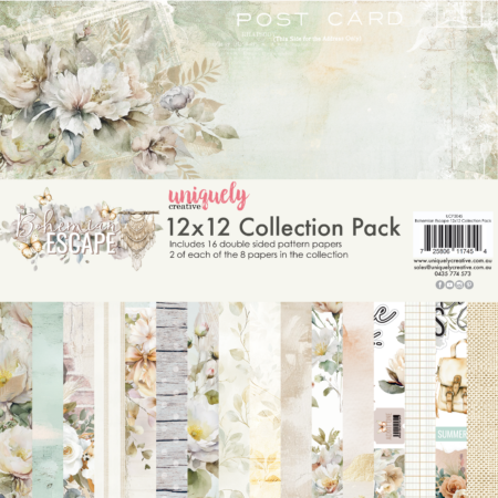 Bohemian Escape 12x12 Collection Pack (16 sheets)