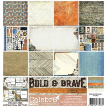 Celebr8 Bold and Brave Paper Pack