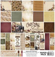 Celebr8 Our story - A moment in Time Paper Pack