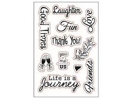 K Craft Clear Stamp - Journey STA25102