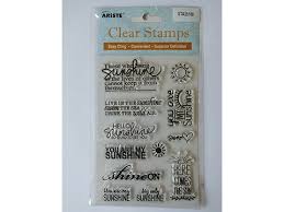 K Craft Clear Stamp - Sunshine STA25108