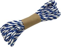Paper Packaging Rope - Blue and White
