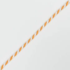 Paper Packaging Rope - Orange and White