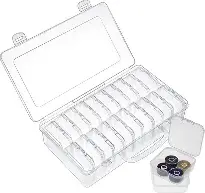 Storage Box with 20 small inner boxes (22,5x12x5,8cm)