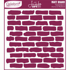 Celebr8 - Matt Board - Jumbo Card (300x300) Brick Card