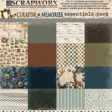 Curator of Memories Essentials Pattern Paper Pack