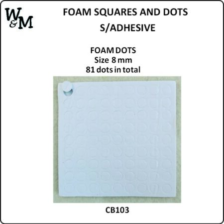 FOAM DOTS Adhesive 8mm x 81