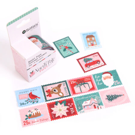 North Pole Post Postage Stamp Wash Tape 2,5cm x 10m