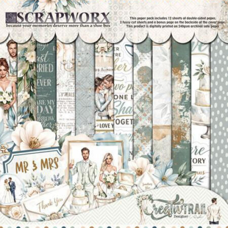 Mr & Mrs - Primary pack (30.5 x 30.5cm)