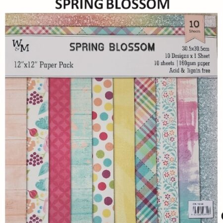 spring blossom scrap pack