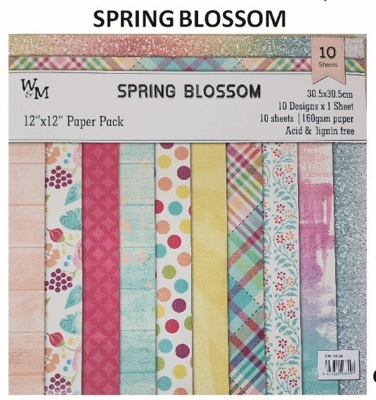 spring blossom scrap pack